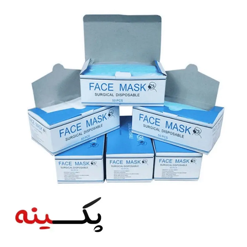 جعبه ماسک صورت {کودک، سه بعدی ، سه لایه}