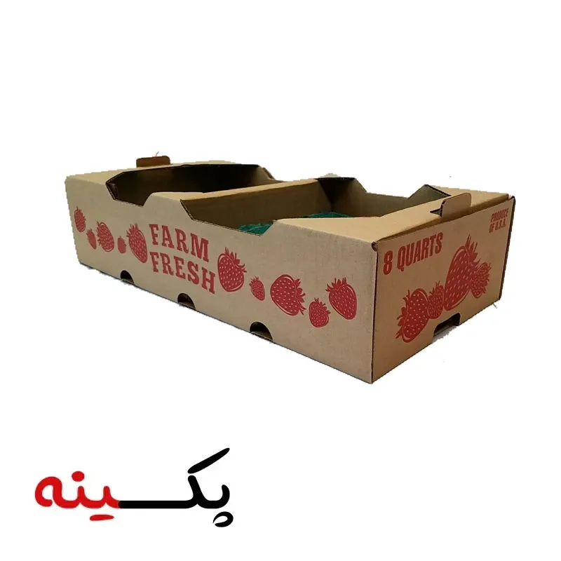کارتن بسته بندی توت فرنگی